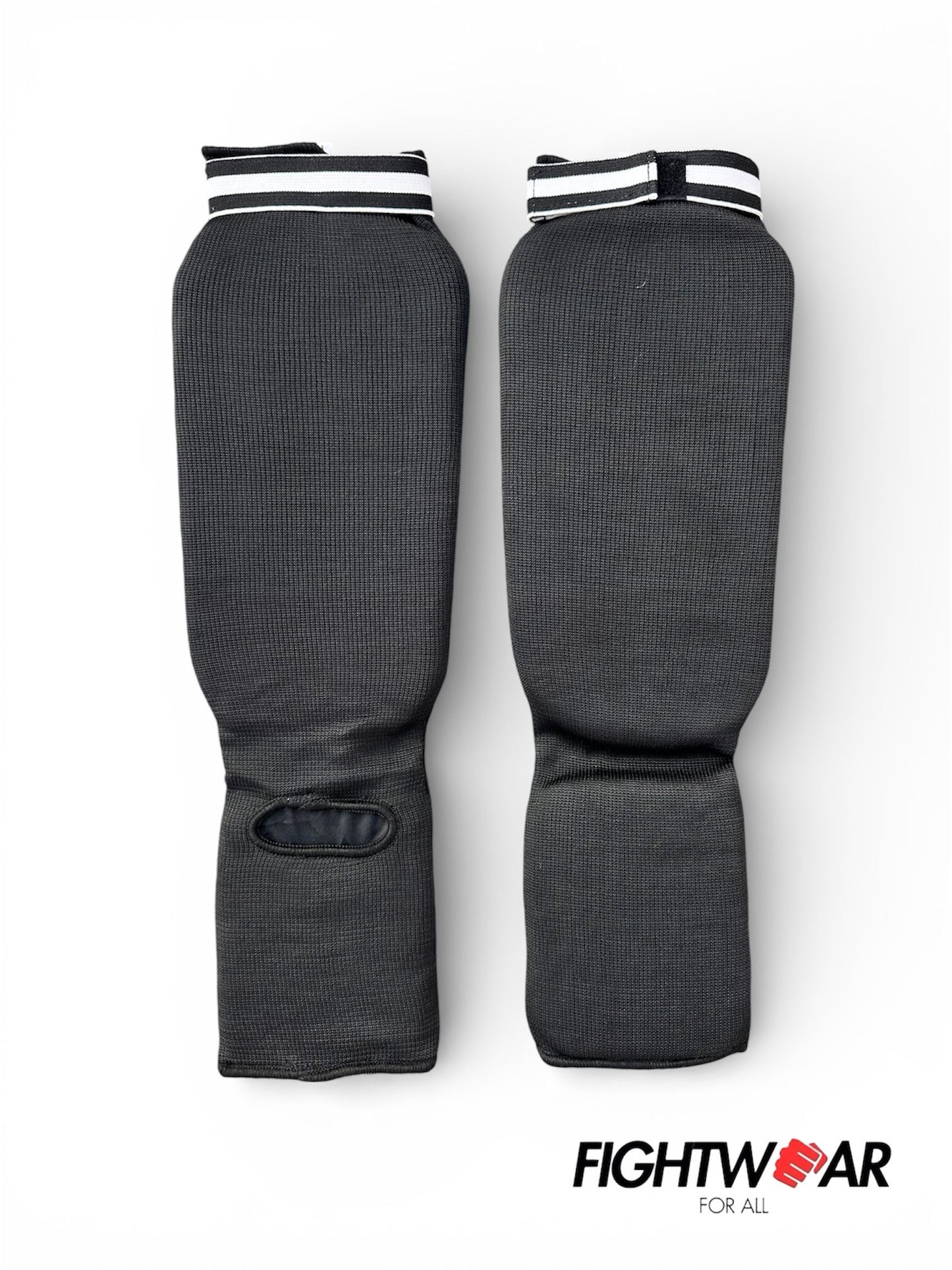 Fightwear For All Foam Shin Guards - Black