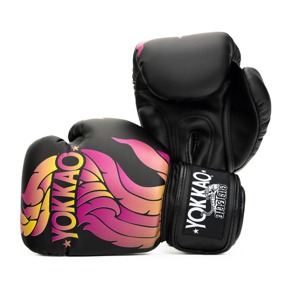 Yokkao The Flame Boxing Gloves - Black