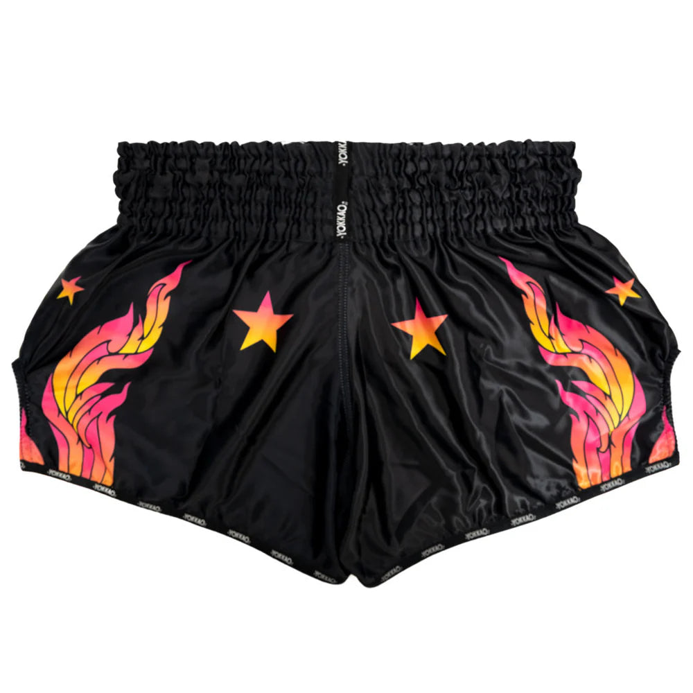 Yokkao The Flame Muay Thai Shorts - Black