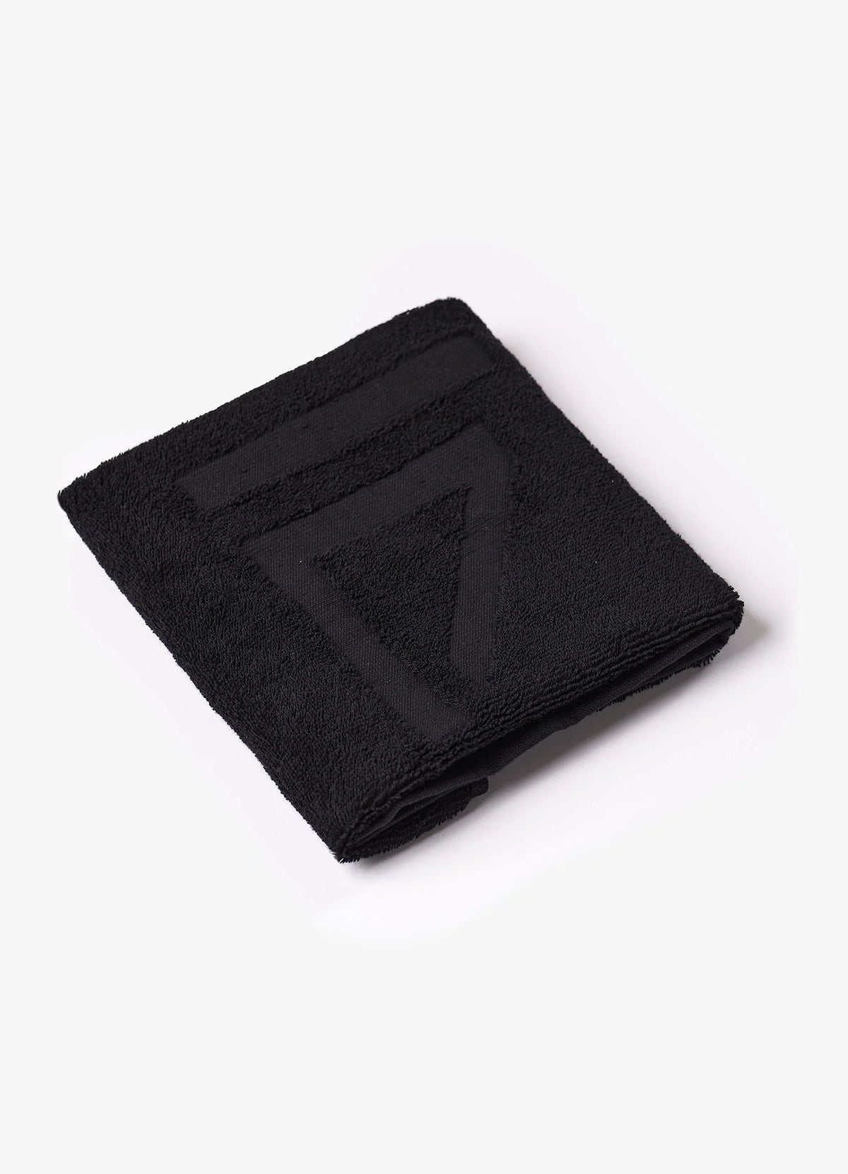 Gym King Small Fight Division Towel - Black/ Black