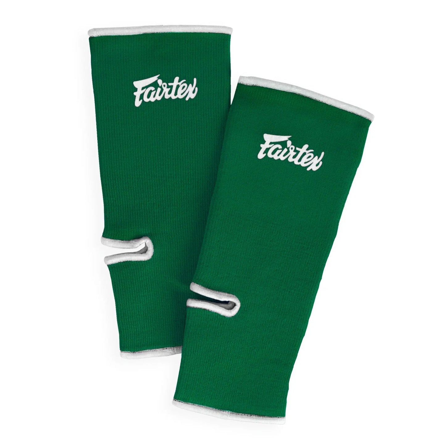 Fairtex Ankle Supports Dark Green - White - Stone Fight Shop