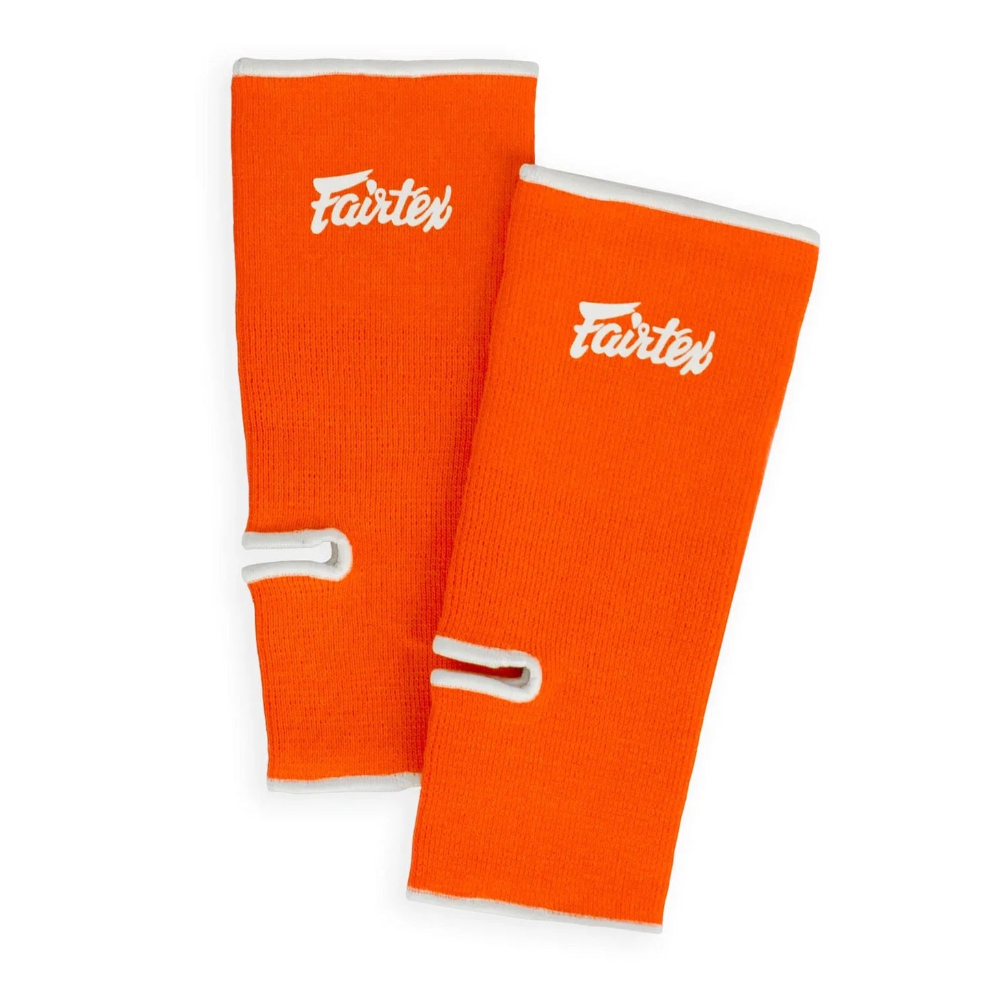Fairtex Ankle Supports Orange - White - Stone Fight Shop