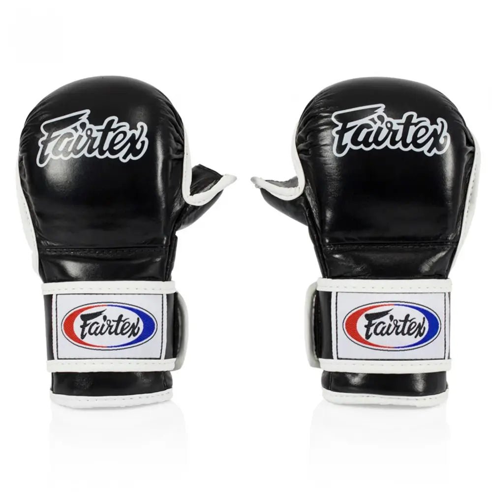 Fairtex Black MMA Sparring Gloves - Stone Fight Shop