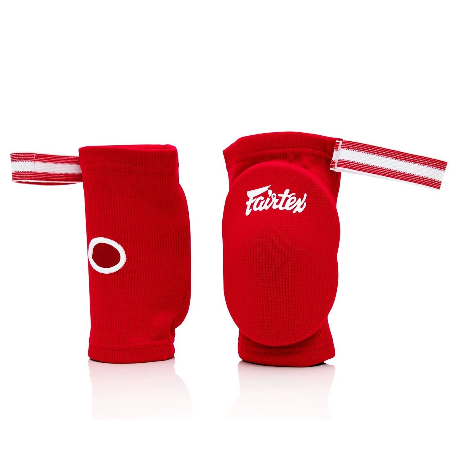 Fairtex Competition Elbow Pads Red - Stone Fight Shop