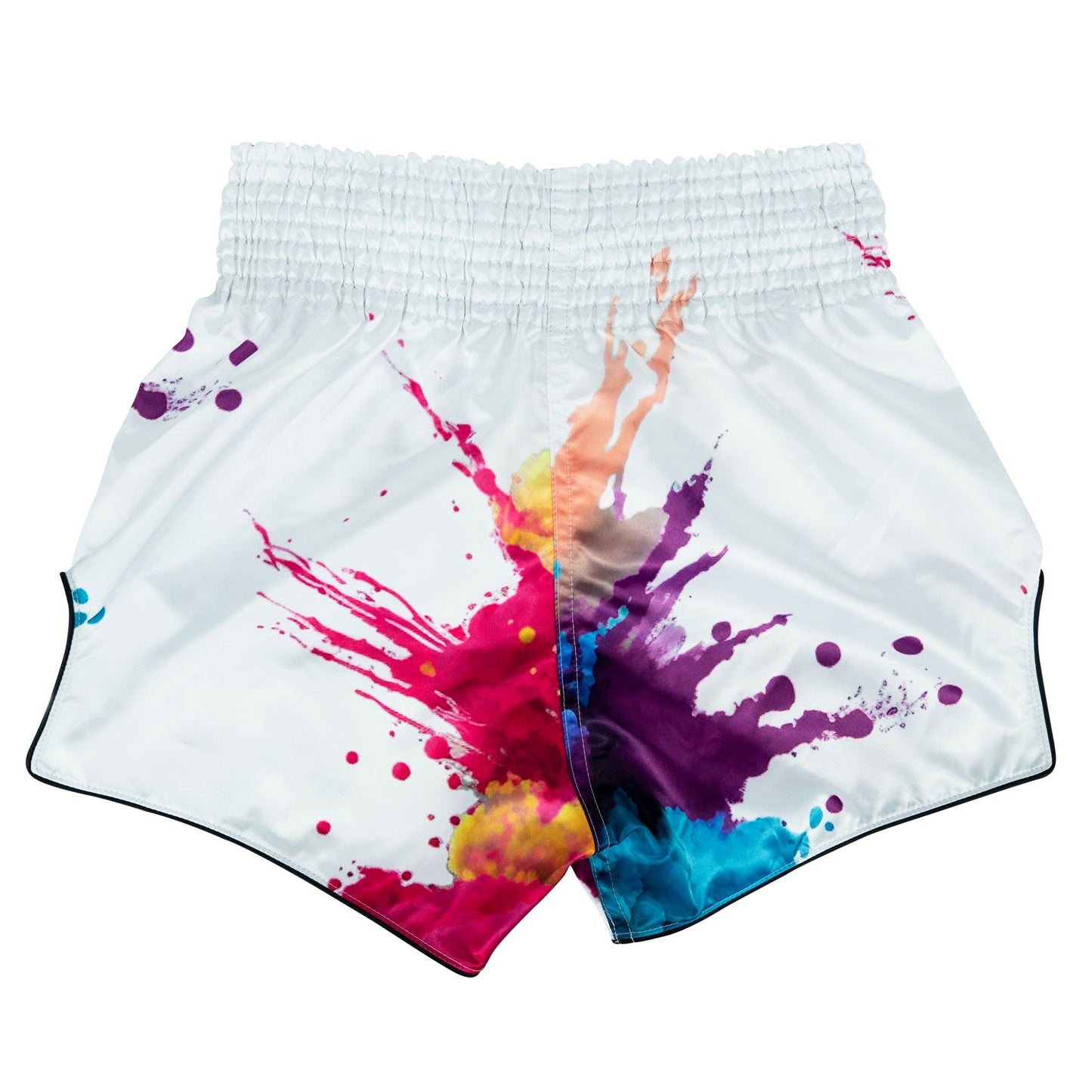 Fairtex Funky Soul White Muay Thai Shorts - Stone Fight Shop