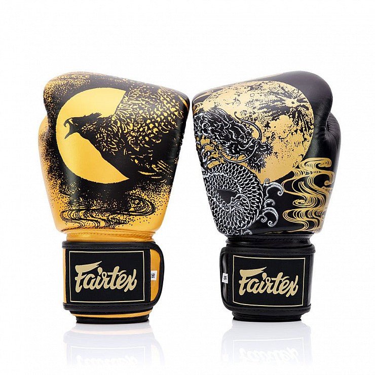 Fairtex Harmony Six Black - Gold Boxing Gloves - Stone Fight Shop