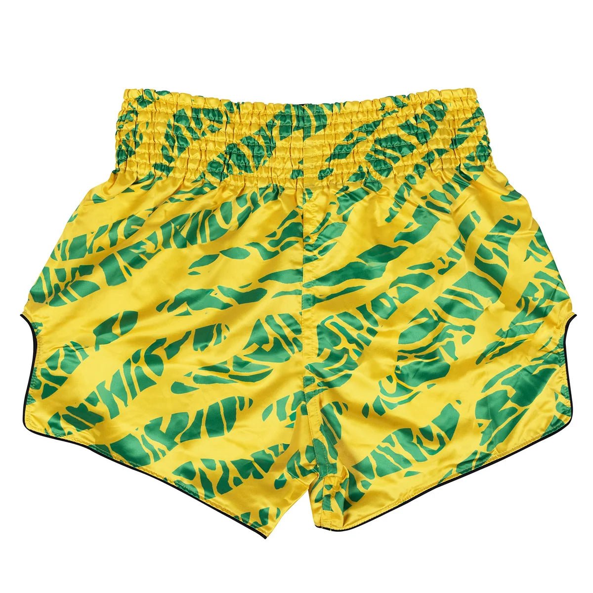 Fairtex Muay Thai Shorts - Yellow-Green - Stone Fight Shop