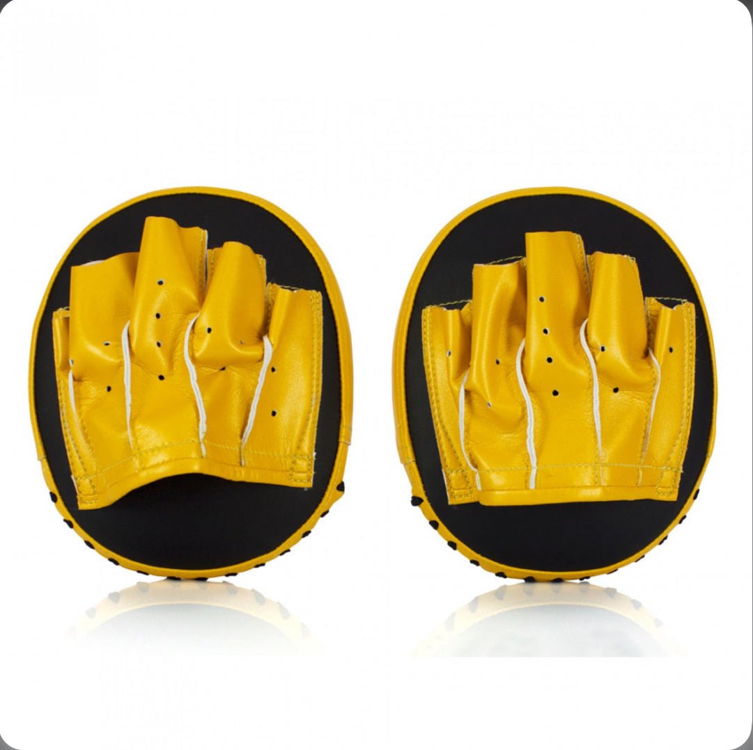 Fairtex Pro Speed Mitts Black-Gold - Stone Fight Shop