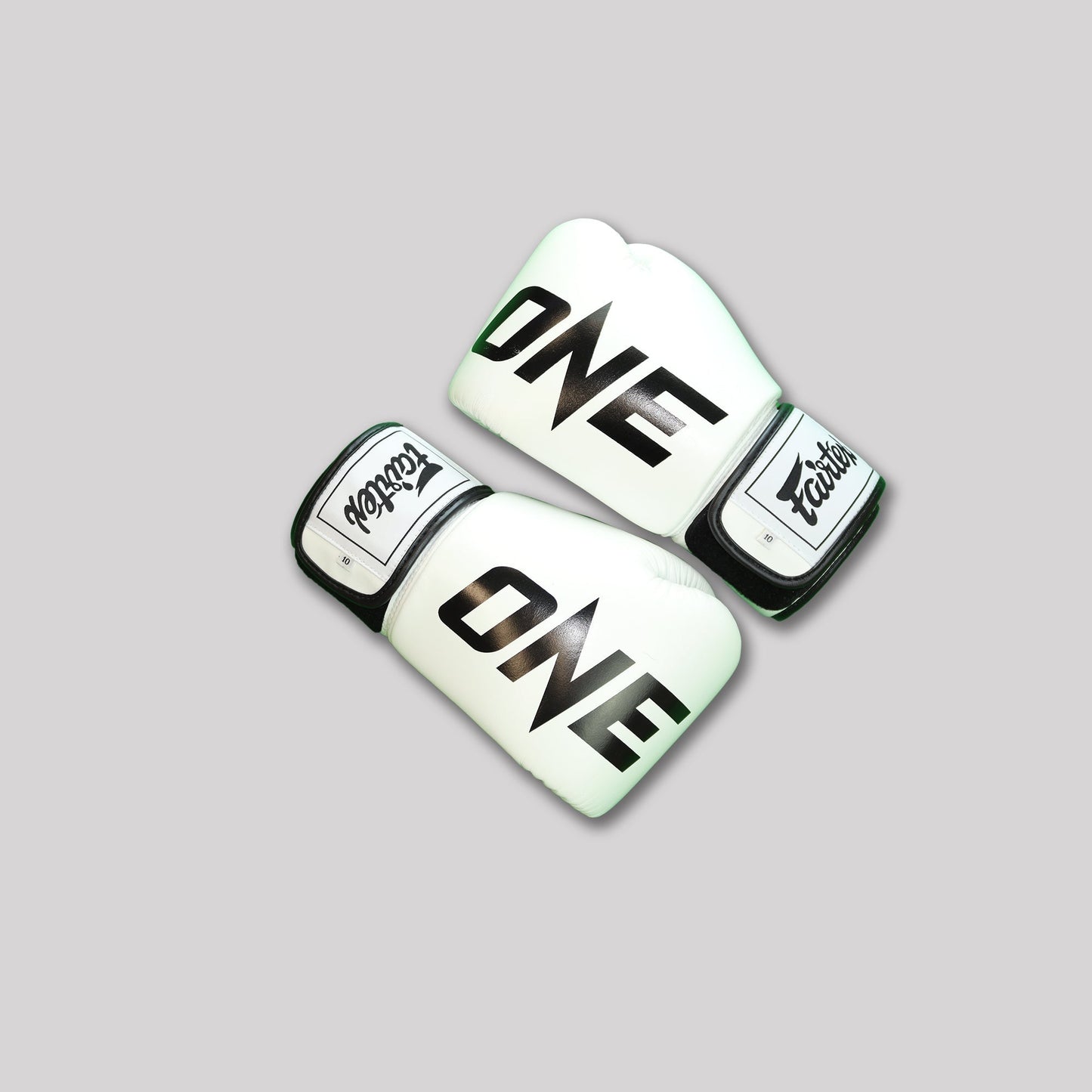 Fairtex X ONE Championship Boxing Gloves - White - Stone Fight Shop