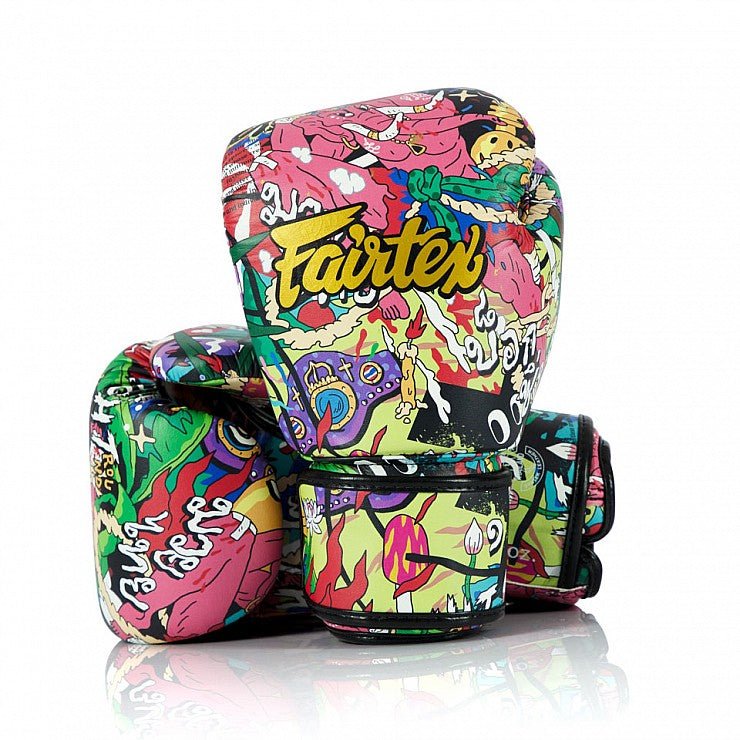 Fairtex X URFACE Limited Edition Boxing Gloves - Stone Fight Shop