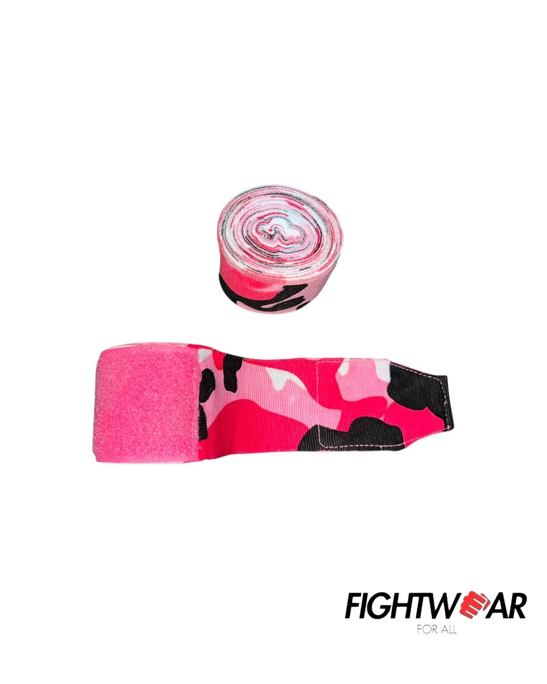 Fightwear For All Hand Wraps - Pink Camo - Stone Fight Shop