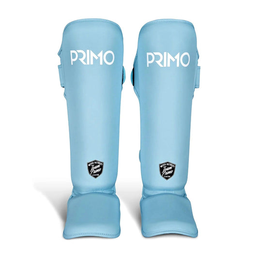 Primo Classic Muay Thai Shinguard - Arctic Blue - Stone Fight Shop