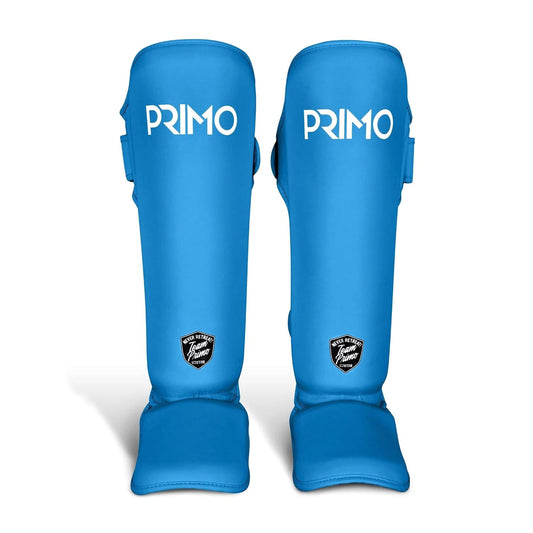 Primo Classic Muay Thai Shinguard - Blue - Stone Fight Shop