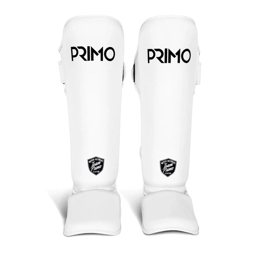Primo Classic Muay Thai Shinguard - White - Stone Fight Shop