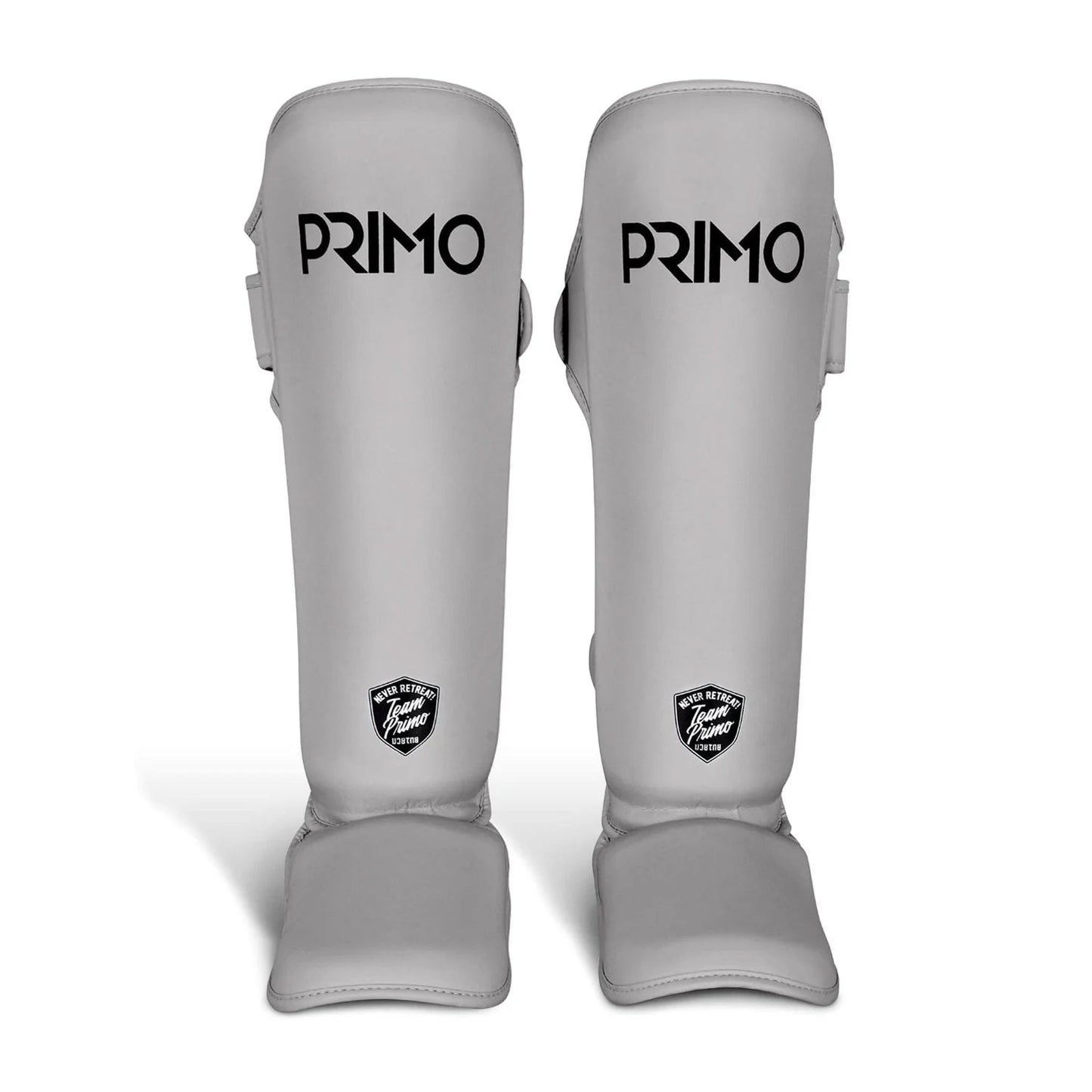 Primo Classic Muay Thai Shinguards - Grey - Stone Fight Shop