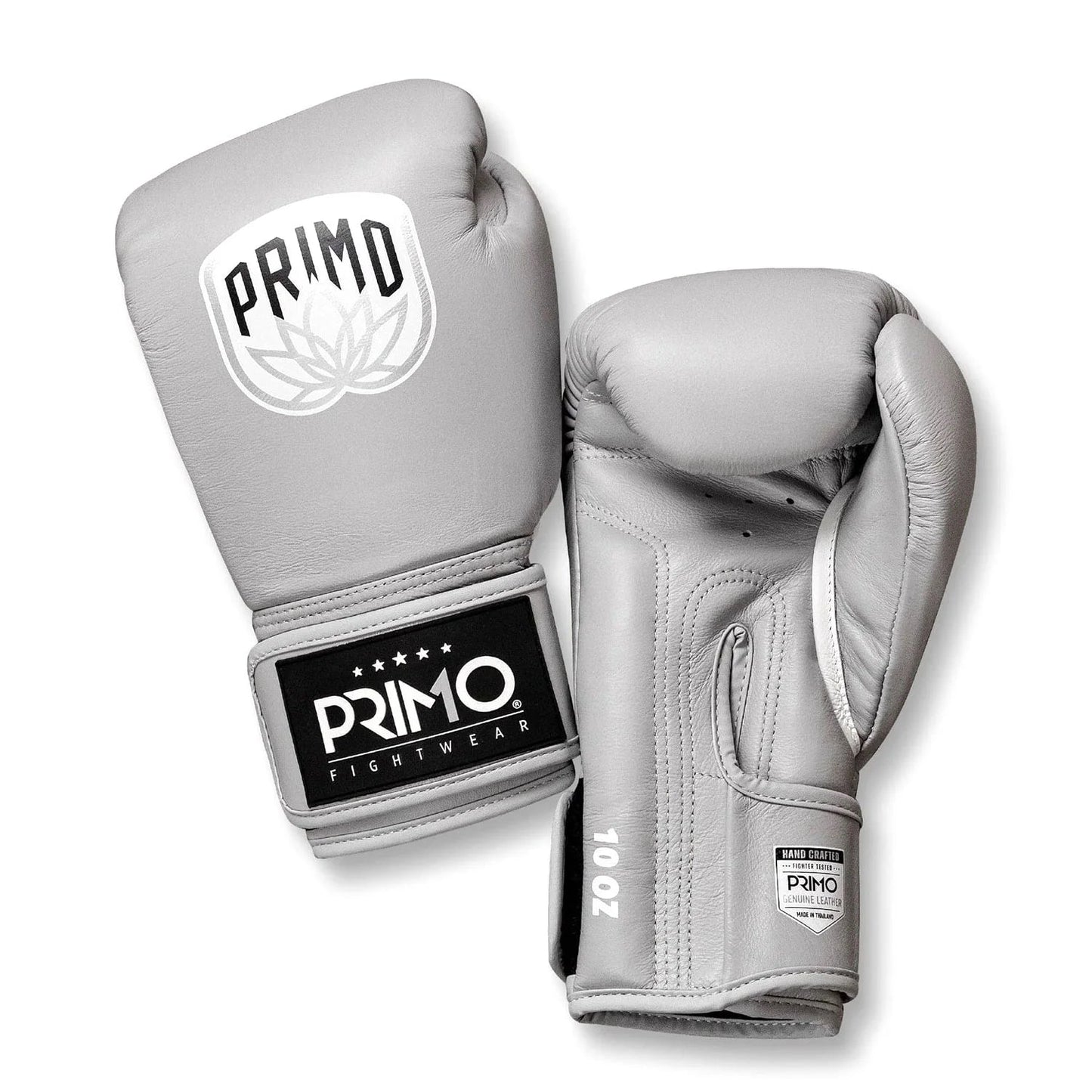 Primo Emblem 2.0 Boxing Gloves - Mercury Grey - Stone Fight Shop