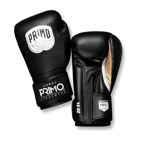 Primo Emblem 2.0 Boxing Gloves - Onyx Black - Stone Fight Shop
