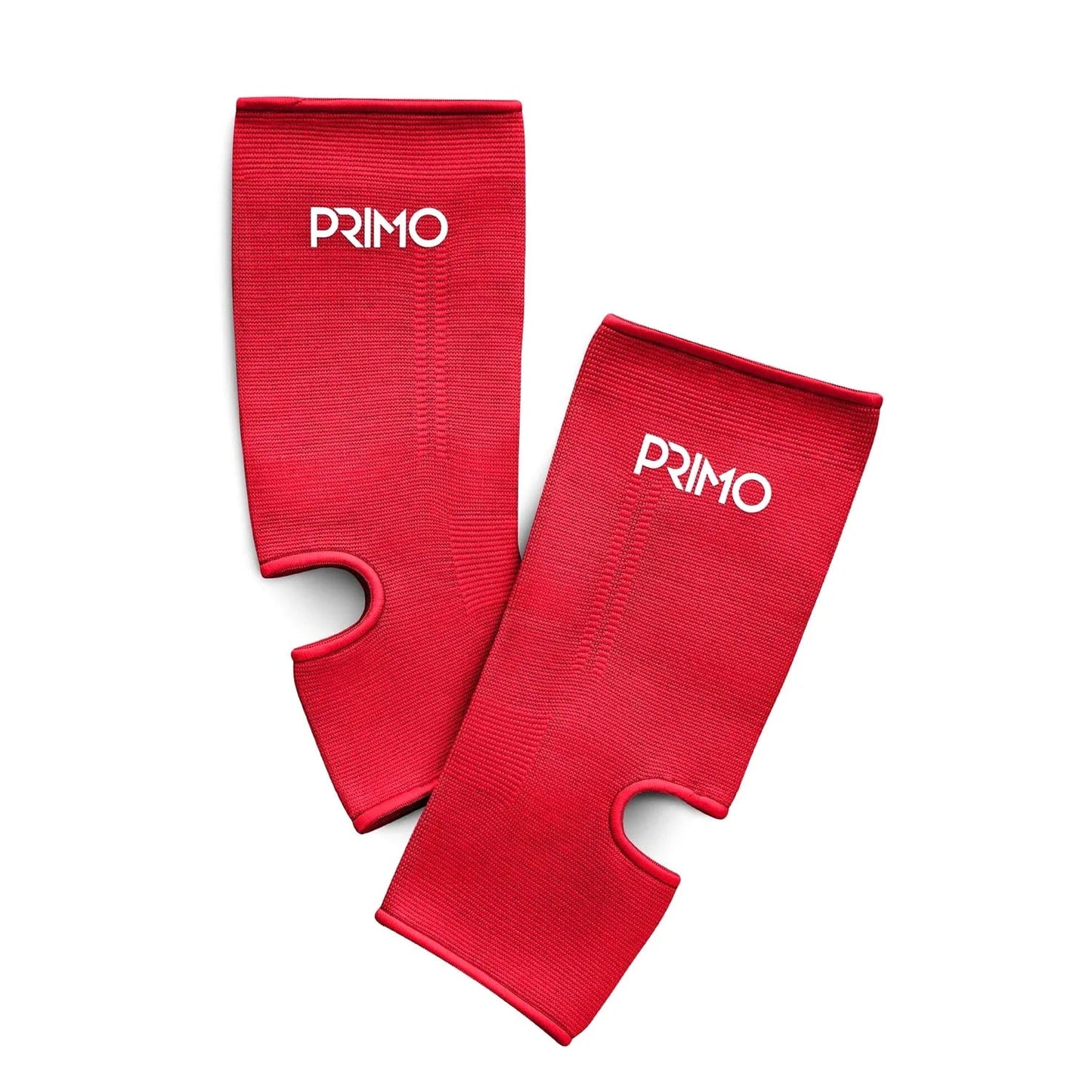Primo Monochrome Ankleguards - Red - Stone Fight Shop