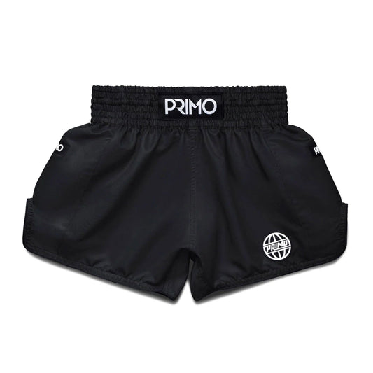 Primo Muay Thai Shorts - Alta Series - Onyx - Stone Fight Shop