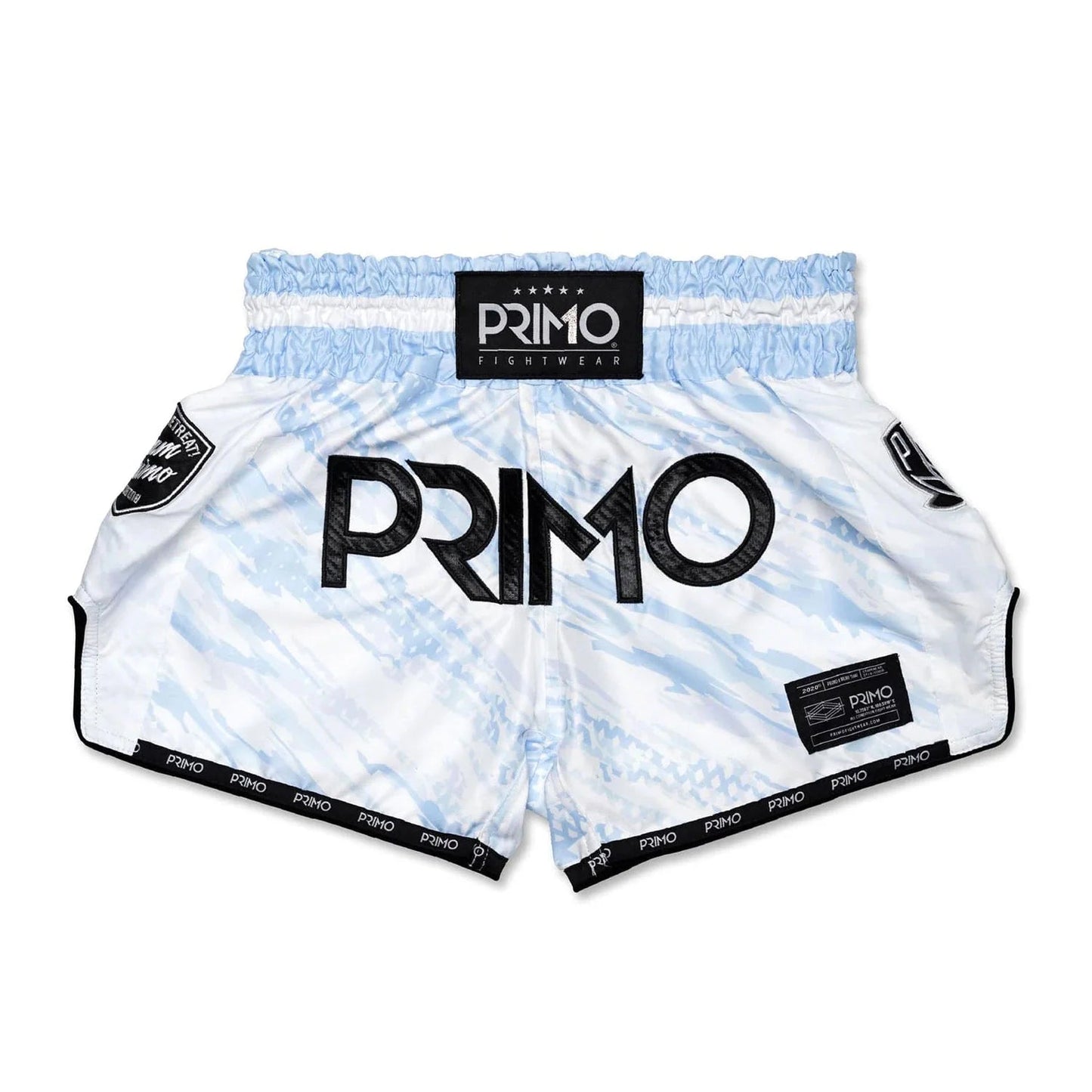 Primo Muay Thai Shorts - Arctic Ghost - Stone Fight Shop