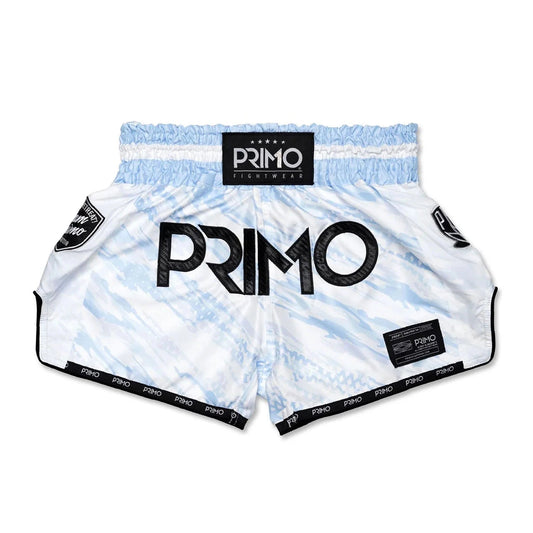Primo Muay Thai Shorts - Arctic Ghost - Stone Fight Shop