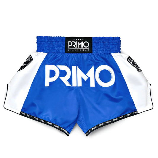 Primo Muay Thai Shorts - Free Flow Series - Stadium Classic Blue - Stone Fight Shop