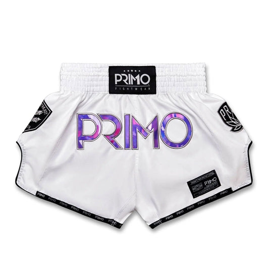 Primo Muay Thai Shorts - Hologram Series - Purple Haze - Stone Fight Shop