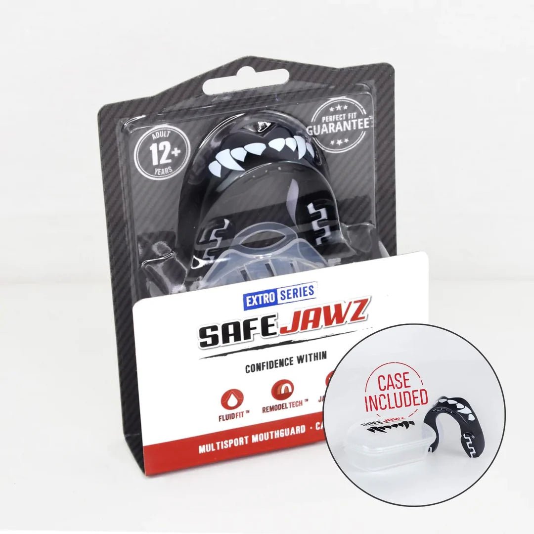 SafeJawz Extro Series Fangz Mouthguard - Stone Fight Shop