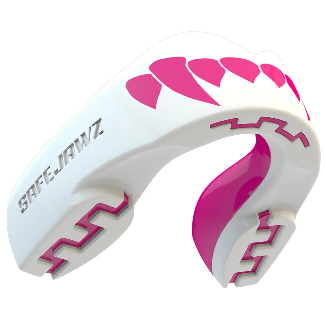 SafeJawz Extro Series ‘Pink Fangz’ Mouthguard - Stone Fight Shop