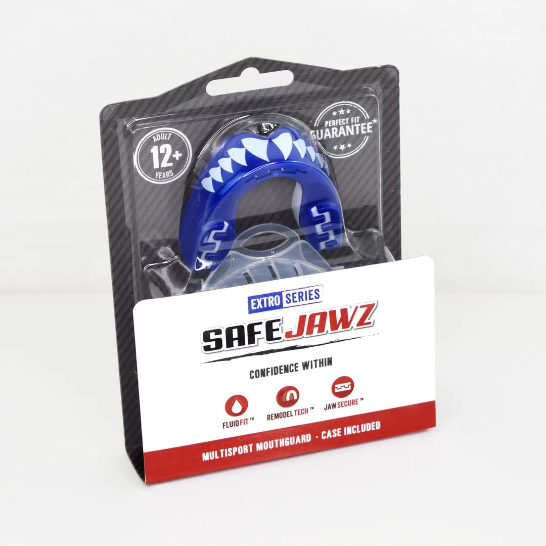 SafeJawz Extro Series Shark Mouthguard - Stone Fight Shop