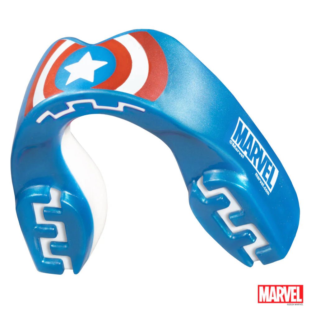 SafeJawz Marvel Captain America Mouthguard - Stone Fight Shop