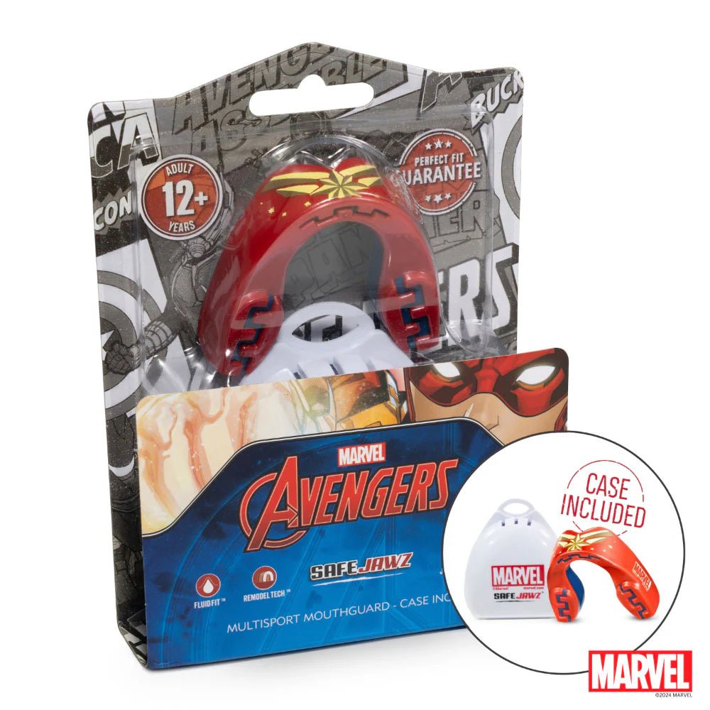 SafeJawz Marvel Captain Marvel Mouthguard - Stone Fight Shop
