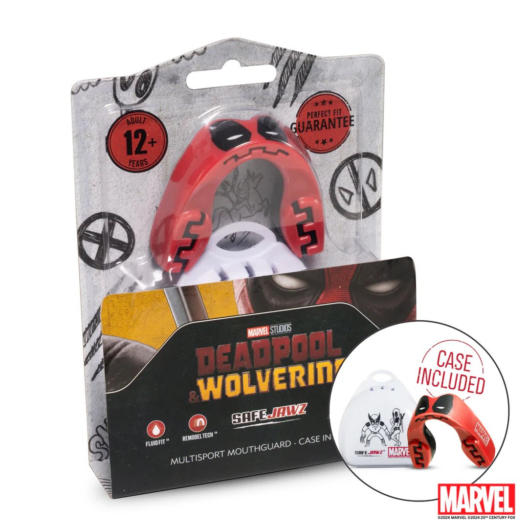 SafeJawz Marvel Deadpool Mouthguard - Stone Fight Shop