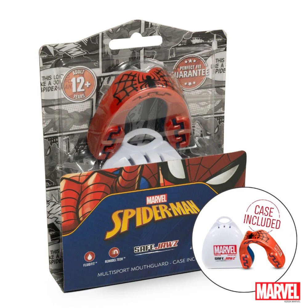 SafeJawz Marvel Spiderman Mouthguard - Stone Fight Shop
