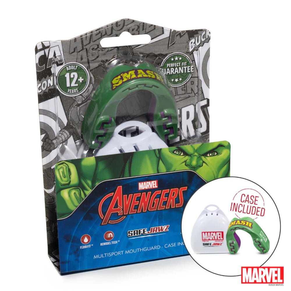 SafeJawz Marvel The Hulk Mouthguard - Stone Fight Shop
