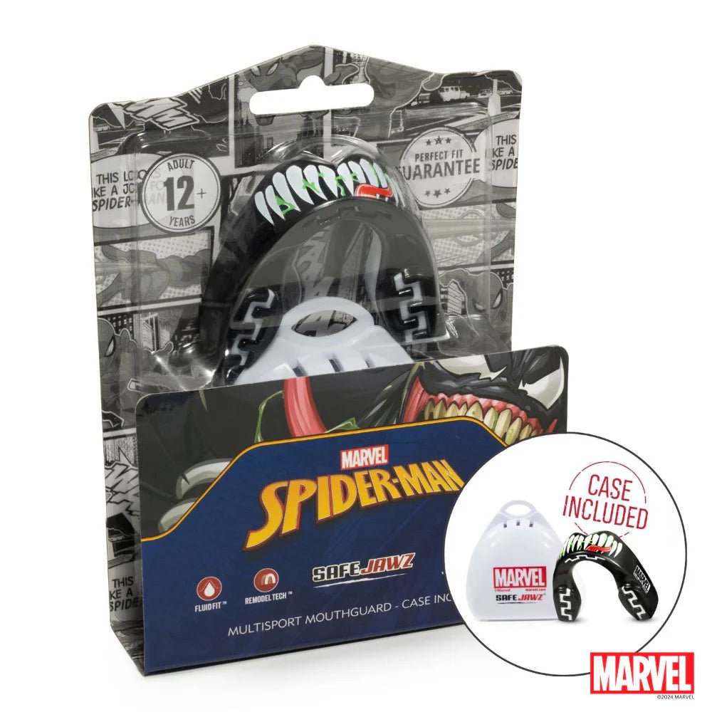 SafeJawz Marvel Venom Mouthguard - Stone Fight Shop
