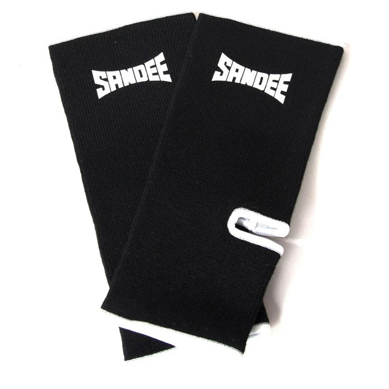 Sandee Premium Ankle Supports - Black & White - Stone Fight Shop