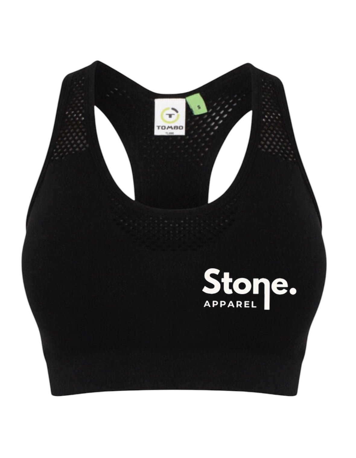 Stone Apparel Black Ladies Seamless Crop Top - Stone Fight Shop