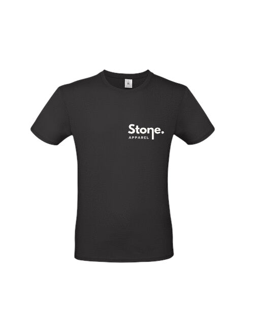 Stone Apparel Black T-Shirt - Stone Fight Shop