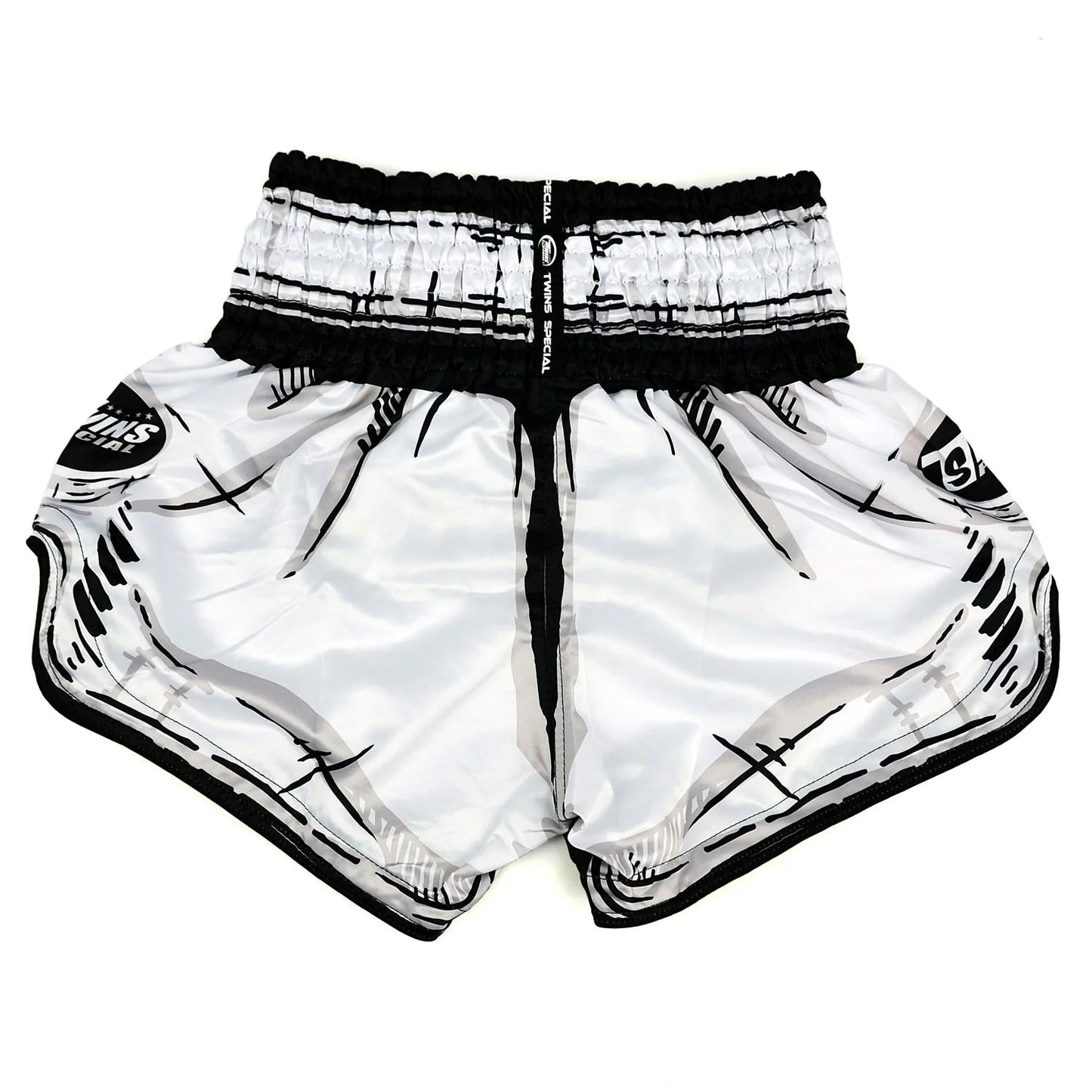 TBS Twins Comic Muay Thai Shorts - Stone Fight Shop