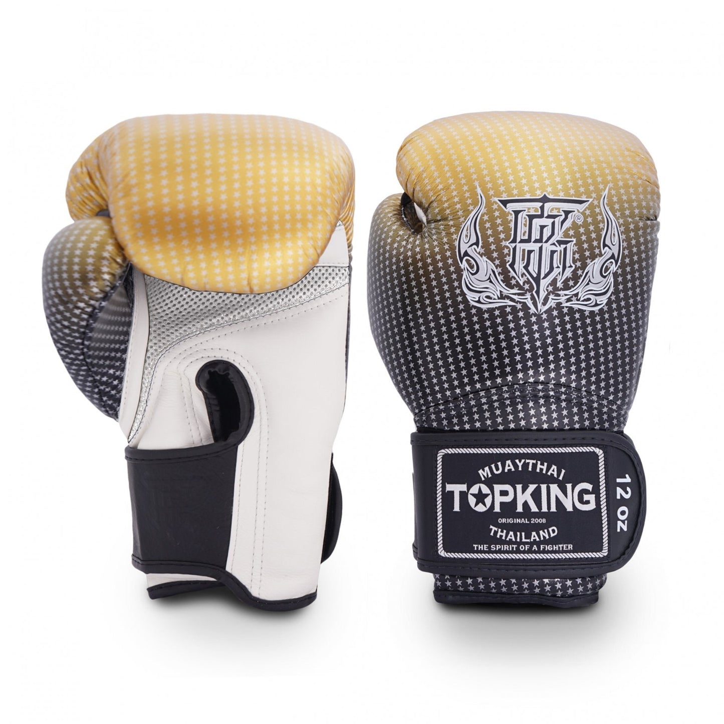 Top King Boxing Gloves Gold Super Star Air - Stone Fight Shop