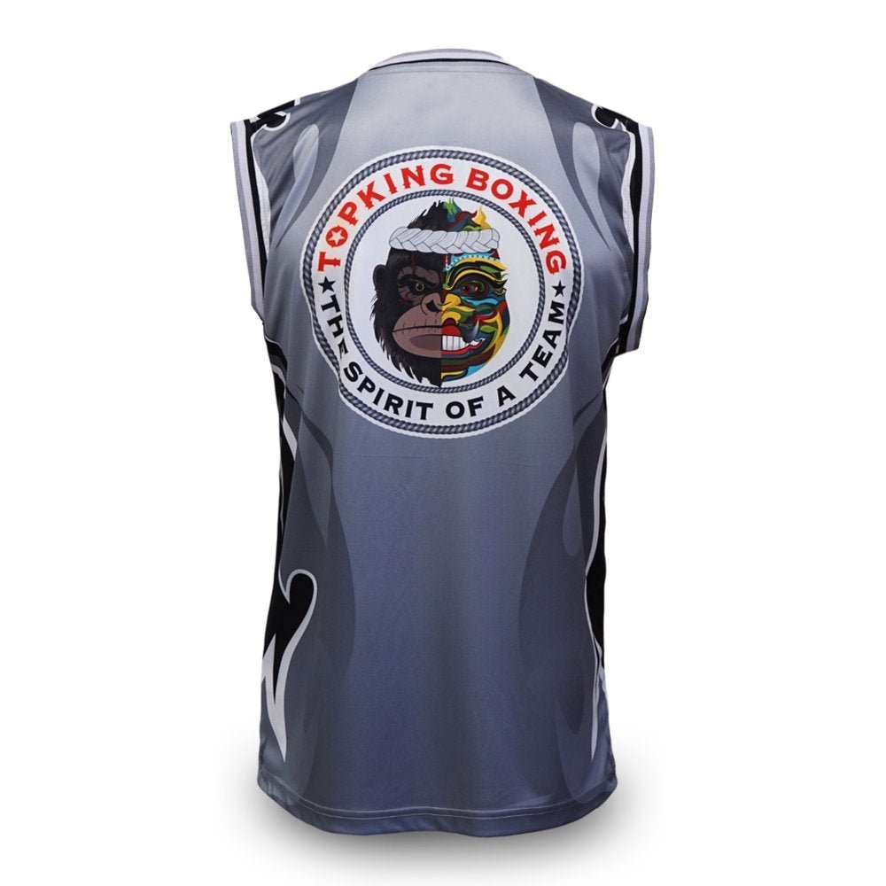 Top King Sleeveless Shirt Grey 033 - Stone Fight Shop