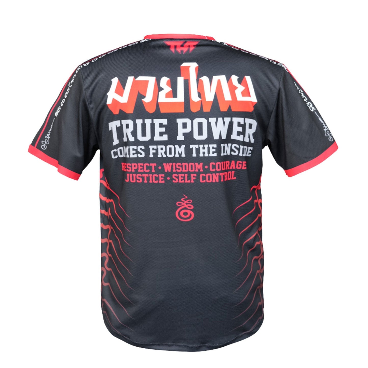 TUFF T - Shirt True Power Double Tiger Black - Stone Fight Shop