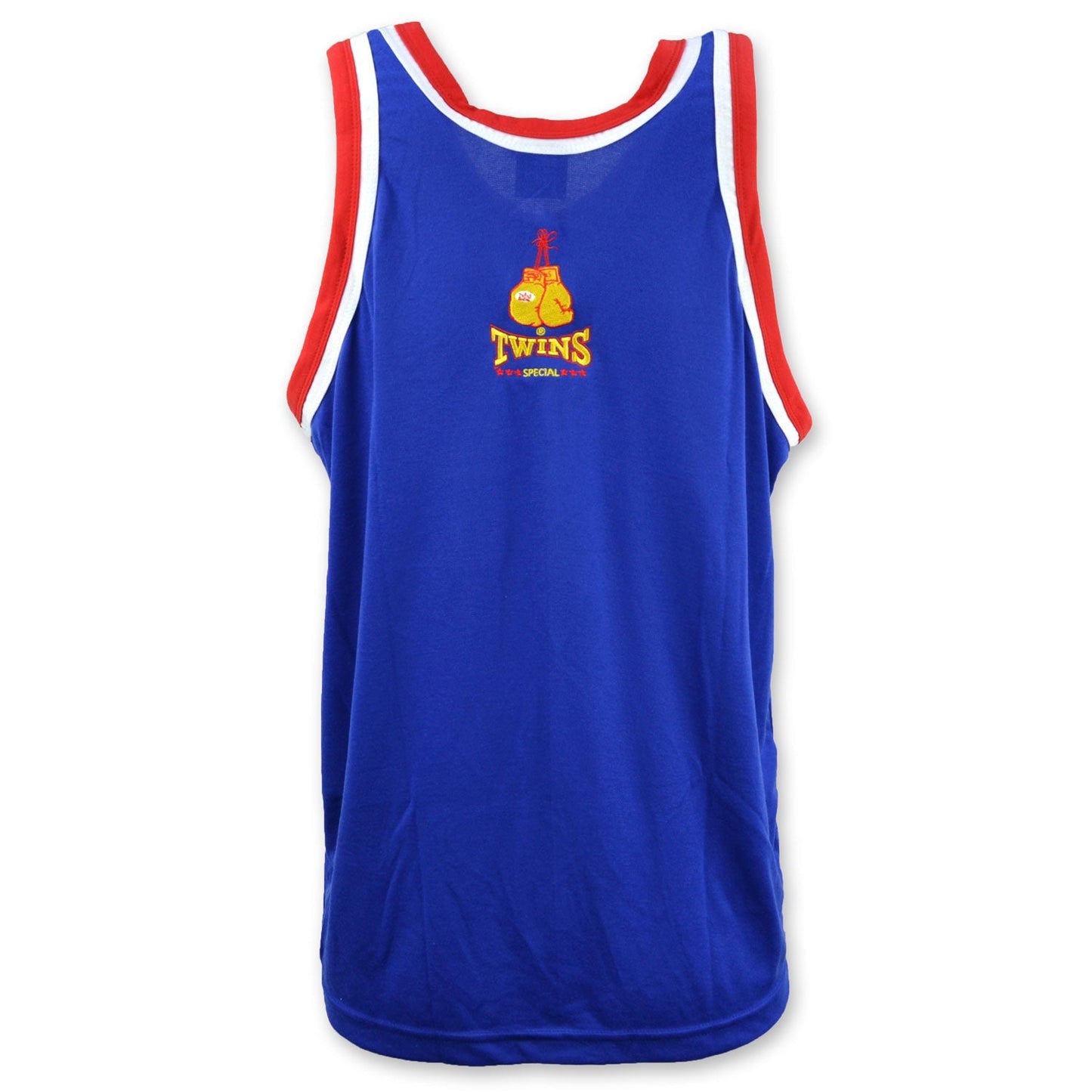 Twins Classic Rajadamnern Vest - Blue - Stone Fight Shop