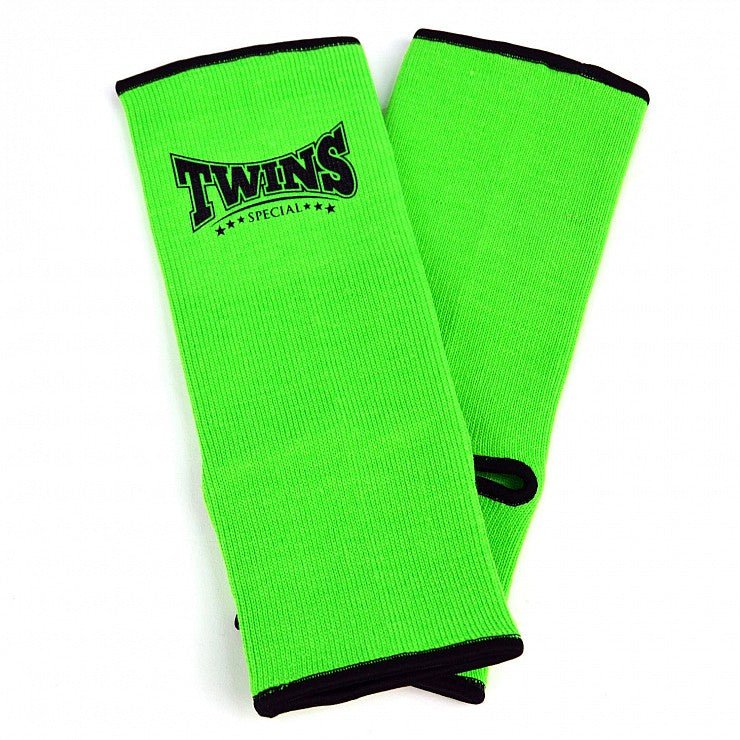 Twins Lime Green Ankle Supports - Stone Fight Shop