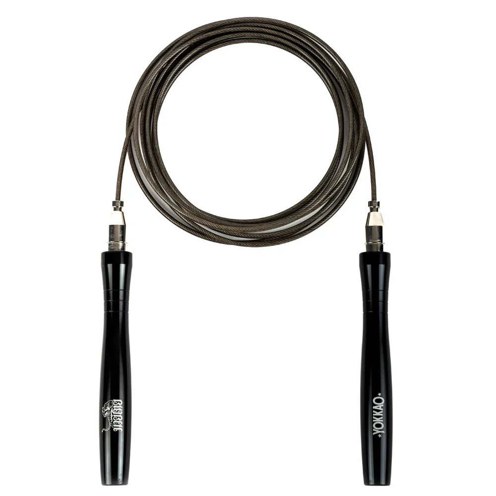 Yokkao Boxing Skipping Rope - Black - Stone Fight Shop