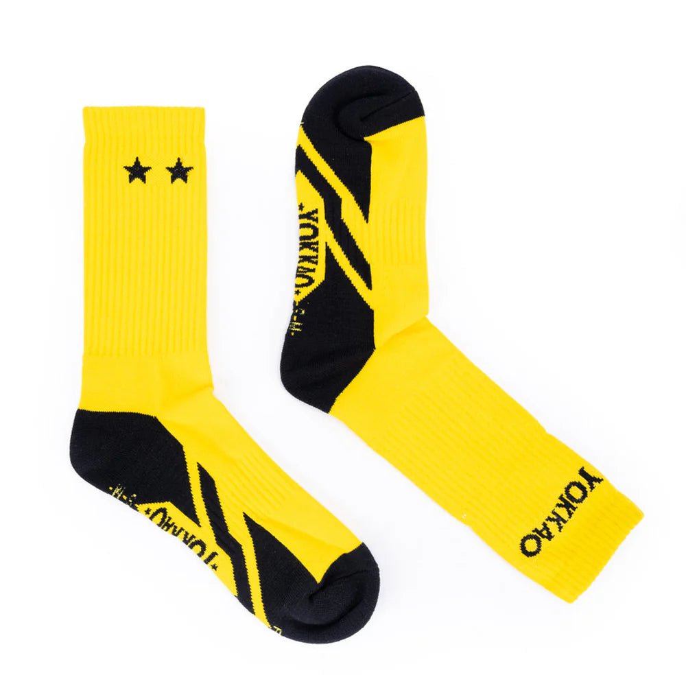 Yokkao Classics Socks - Yellow - Stone Fight Shop
