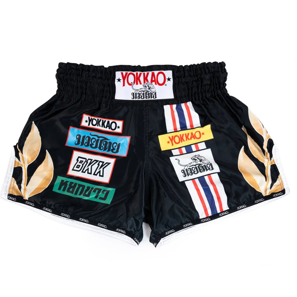 Yokkao First At The Race CarbonFit Shorts - Black - Stone Fight Shop