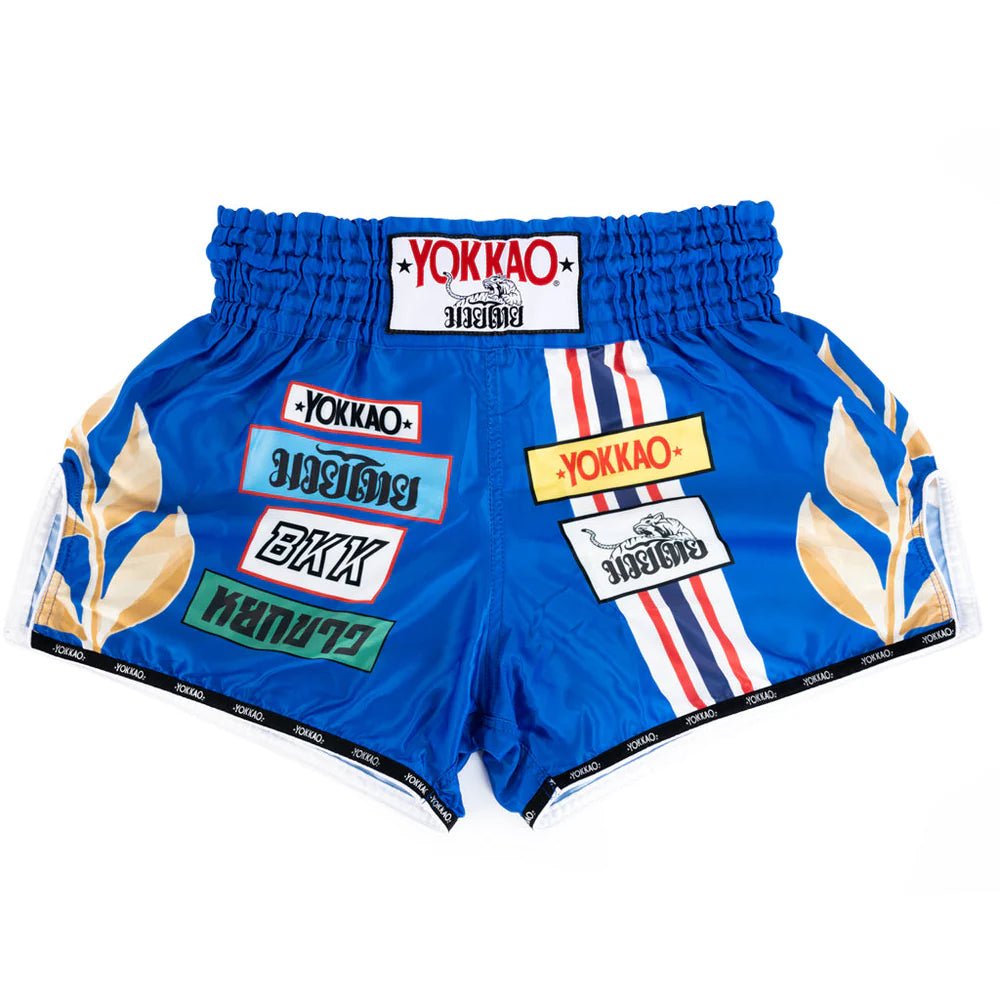 Yokkao First At The Race CarbonFit Shorts - Blue - Stone Fight Shop