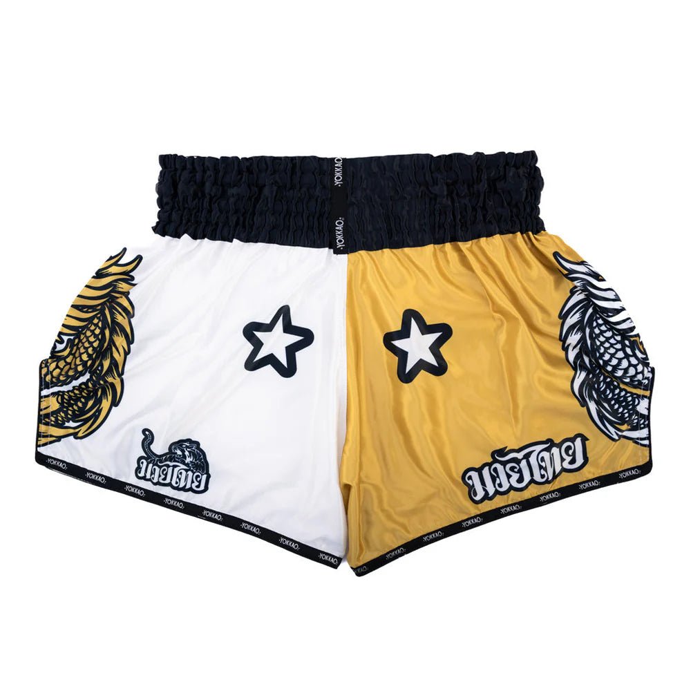 Yokkao Golden Dragon Traditional Muay Thai Shorts - Stone Fight Shop